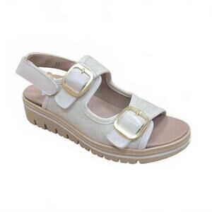 NEW PIESANTO women's 240779 sandals in beige